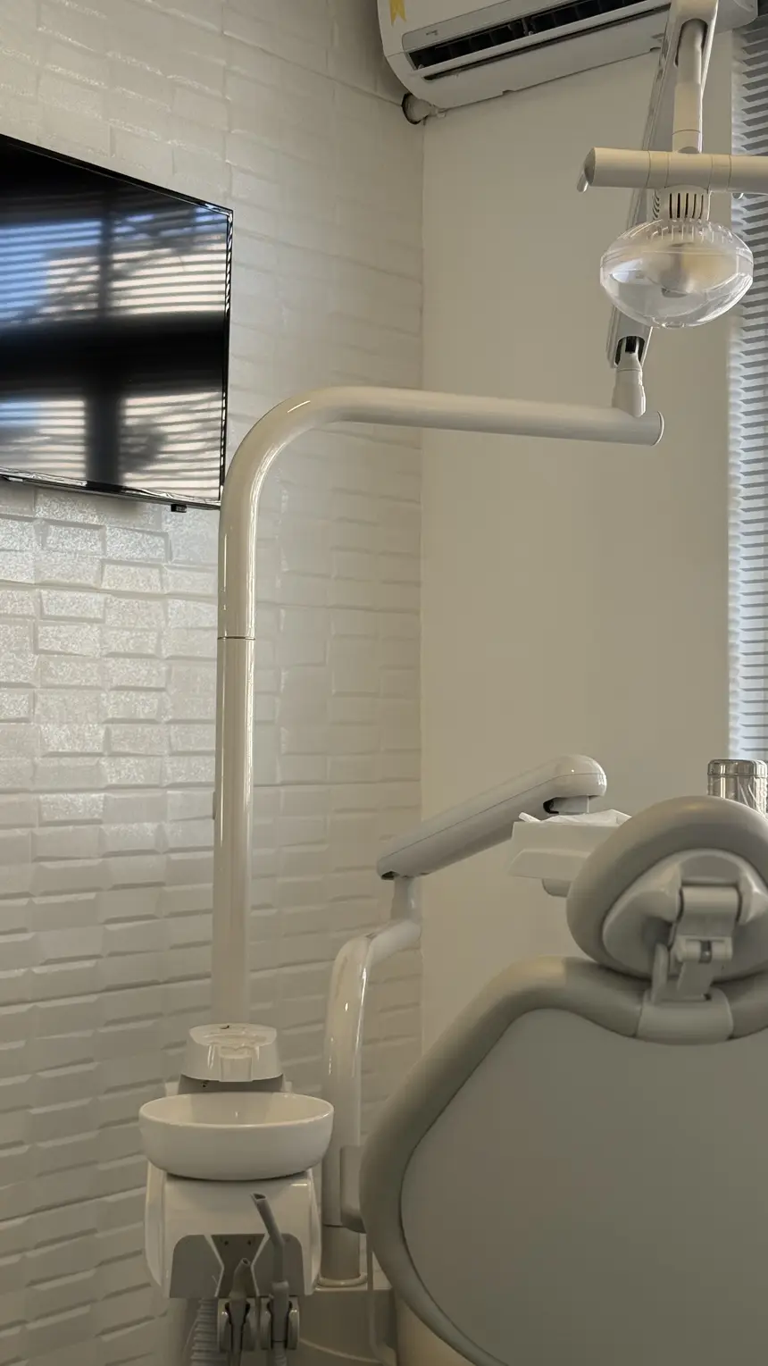 Sala de atendimento da Clínica Dentária União