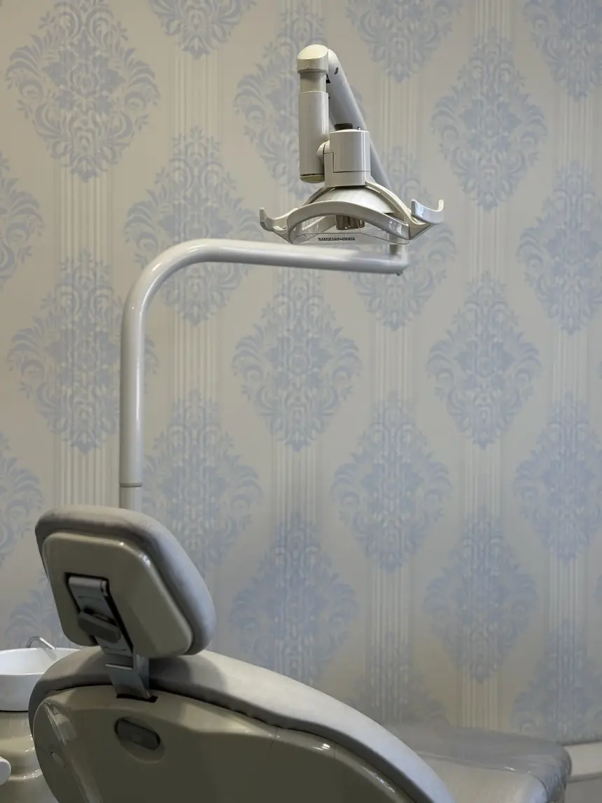 Cadeira odontológica da Clínica Dentária União